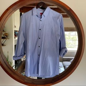 Hugo Boss Slim Fit Button Down. Black Buttons